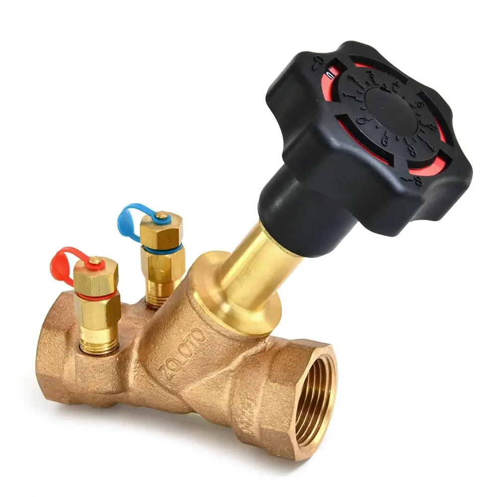 Zoloto Bronze Balancing Valve Zoloto Bronze Balancing Valve - Image 1